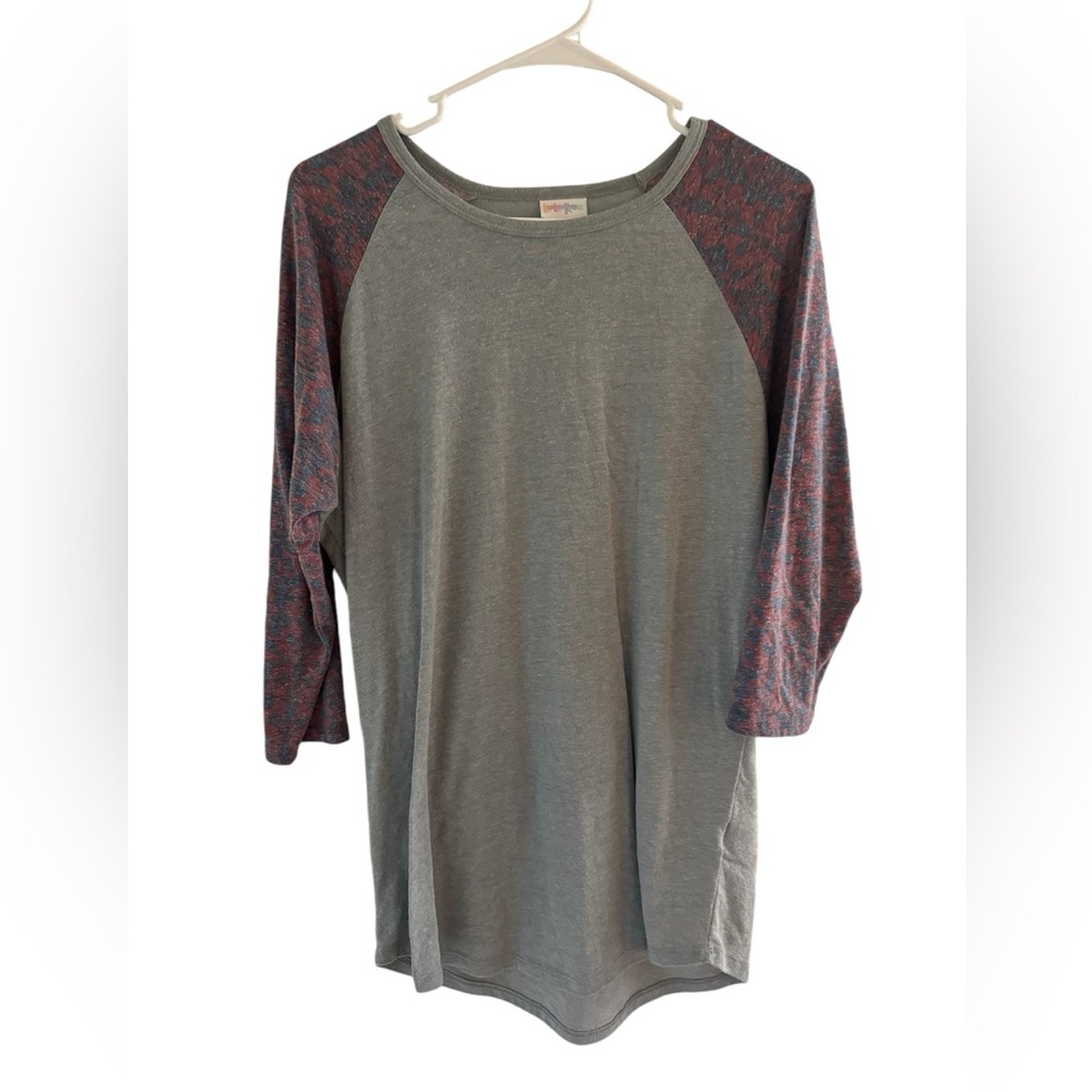LULAROE Womens 3/4 Sleeve Shirt Randy Size Medium